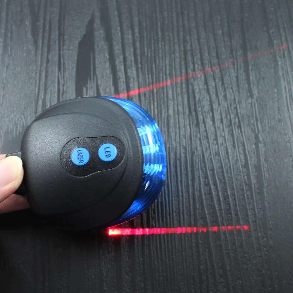 Top Cycling Bicycle Tail Rear Light Bike Light Bike Warning Lamp LED 2 Laser 7 Mode Beam Bike Night Ride Warning Light Cycling light 9