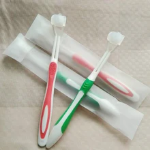 3-сторонняя профессиональные силиконовые формы для безопасности зубная щетка гигиена полости рта Очиститель Стоматологическая зубная щетка для чистки щетки нано Уход за полостью рта для детей и взрослых