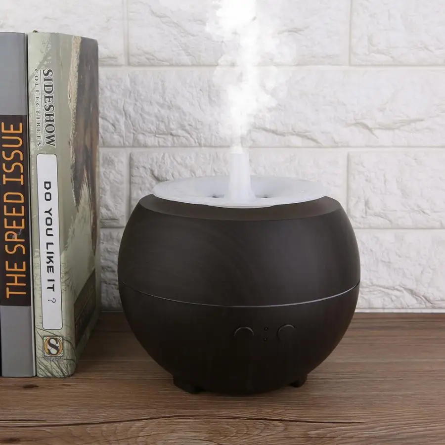 600ML Air Humidifier Ultra-quiet Humidifier Aroma Diffuser Air Purifier Home Office AC100-240V Ultrasonic Mist Maker