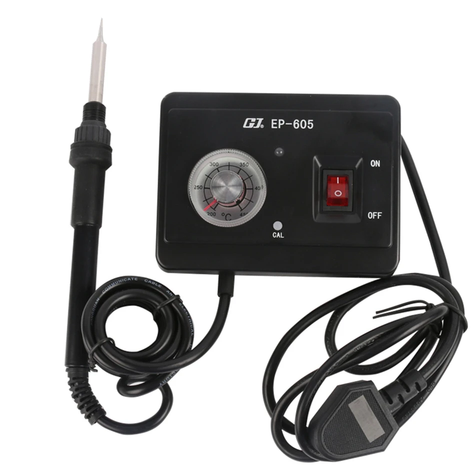 2016 New 50W 220V EP Series Adjustable Temperature Soldering Station EP-605 Electric Iron Welding Soldering Repair Tools