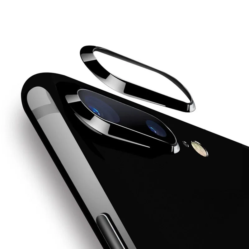 

Camera Lens Protector Ring Plating Aluminum for IPhone 7 8 Plus 7Plus 8Plus Phone Lens Webcam Cover Guard for IPhone7 8