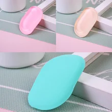 Красота средство 2 в 1 Макияж Puff силиконовые и губки 2 стороны Косметические Puff Жидкость Порошок тональный крем Silisponge желе