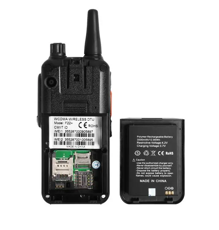 Оригинальный 3g WCDMA IP68 F22 + водонепроницаемый смартфон рация с GPS Wifi Dual SIM телефон 5MP Zello Walkie Talk Android смартфон