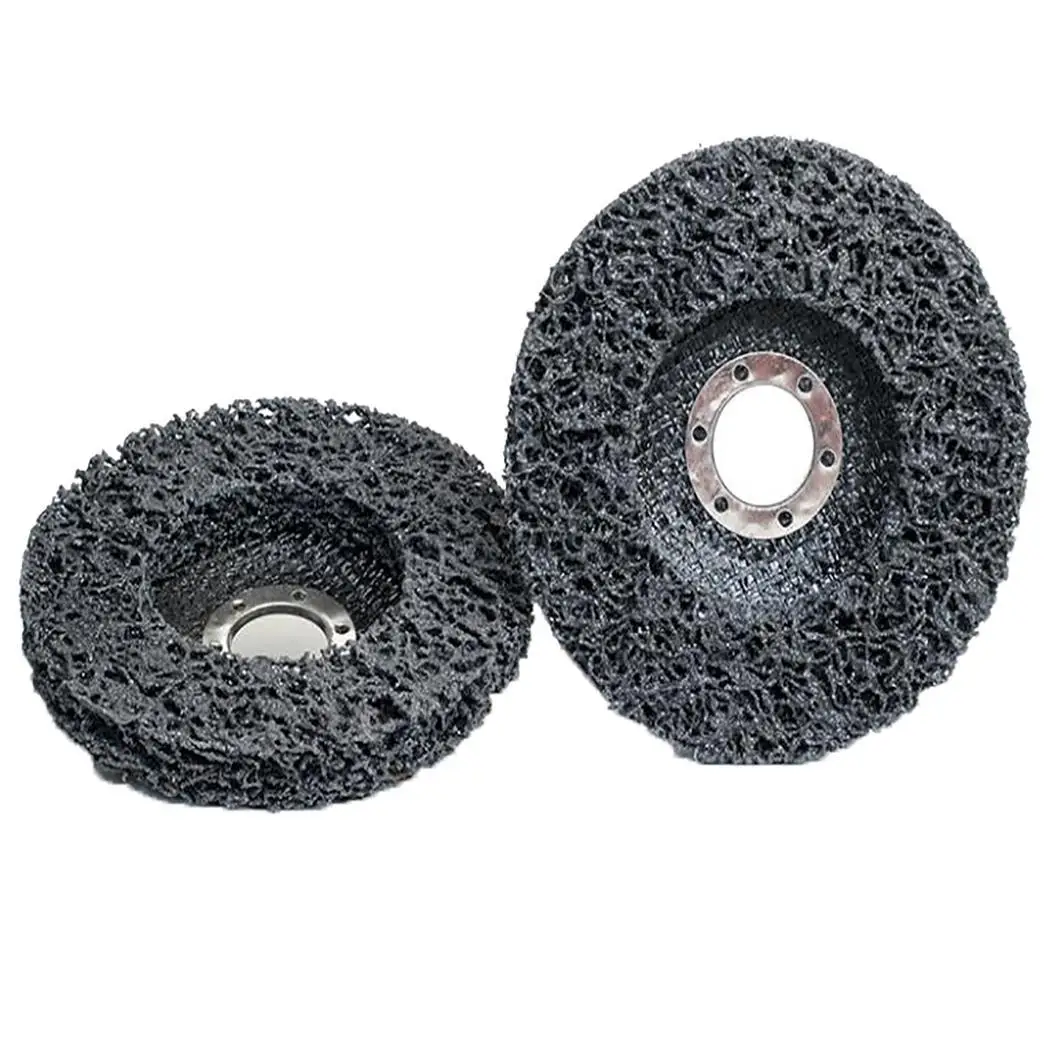 2 Pieces 125mm Poly Band Abrasive Disc Wheel Paint Removal Clean Rust Mayitr For Angle Grinder