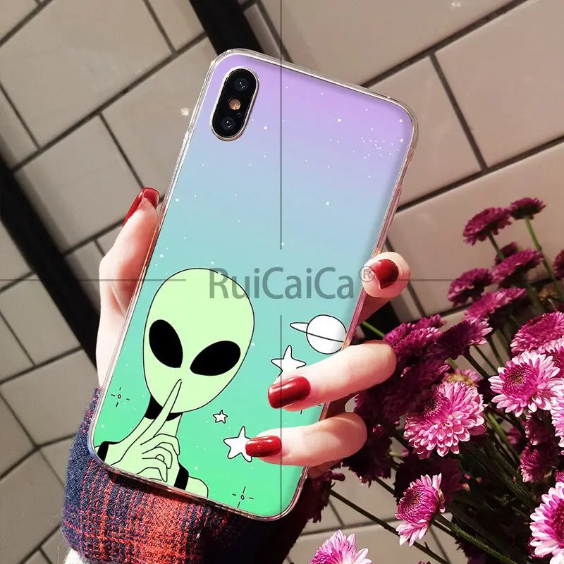 Stylish cartoon alien