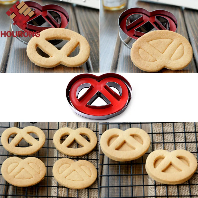 Новое поступление 1 шт. DIY резаки для печенья Нержавеющая сталь различных Форма помадка нажатии Формочки приспособления для домашней выпечки - изображение