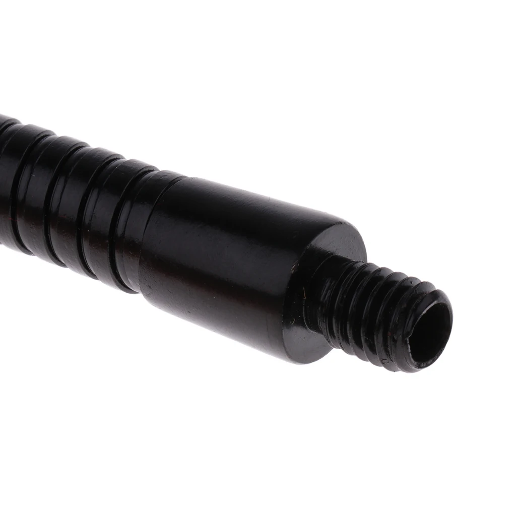 Adjustable Iron Microphone Gooseneck MIC Neck Microphone Replacement Parts Black 15cm for Stage Meeting Speech