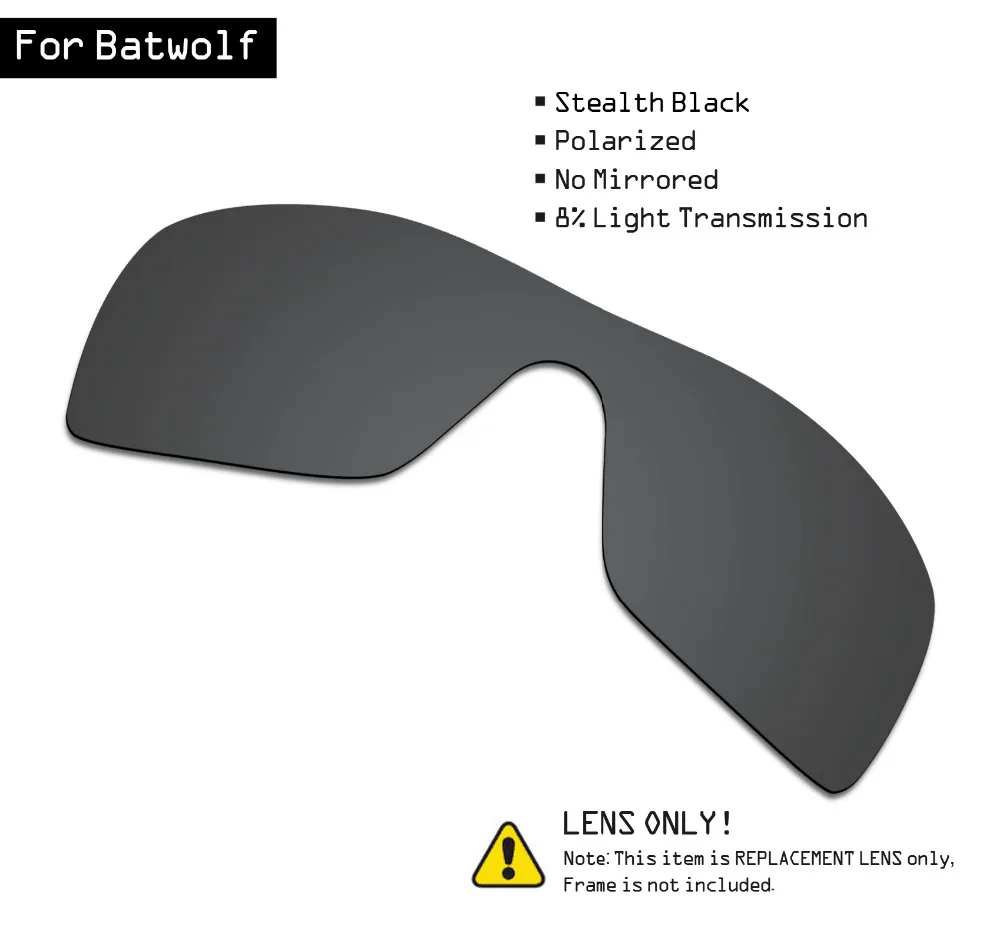 Oakley Batwolf Replacement Lenses Sunglasses Eyeglasses Lenses