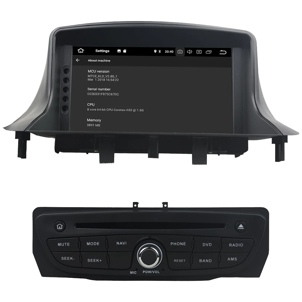 Clearance KLYDE 4G Android 8.0 7.1 Octa Core 4GB RAM 32GB ROM Car DVD Multimedia Player Radio GPS For Renault Megane III Fluence 2009-2016 4 Clearance KLYDE 4G Android 8.0 7.1 Octa Core 4GB RAM 32GB ROM Car DVD Multimedia Player Radio GPS For Renault Megane III Fluence 2009-2016 4