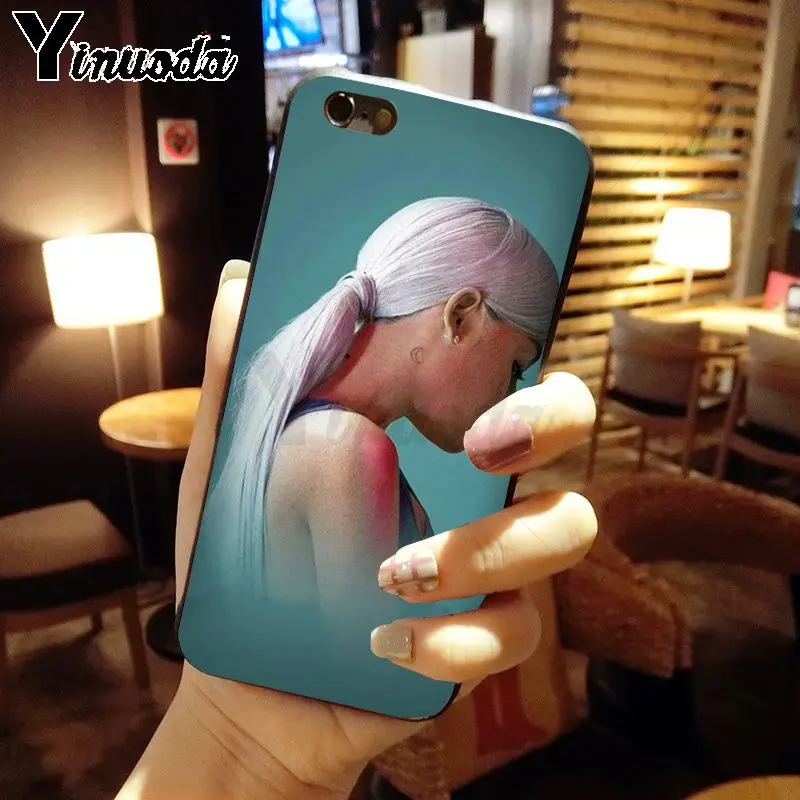 A4 Yinuoda ariana grande Новинка чехол для телефона Fundas чехол для iphone 8 7 6 6S Plus 5 5S SE XR X XS MAX чехол - Цвет: A4