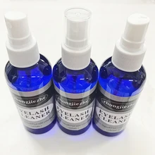 100 мл/бутылка средство для снятия макияжа с ресниц для профессионального наращивания ресниц очиститель ресниц для снятия макияжа