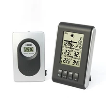 Indoor Outdoor LCD Digital Thermometer Hygrometer Pyrometer & Digital Temperature Humidity Meter Controller as Weather Station