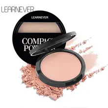 Натуральная пудра для лица, прессованная пудра, минеральная основа, контроль над маслом, Осветляющий консилер, палитра, гладкая пудра для макияжа