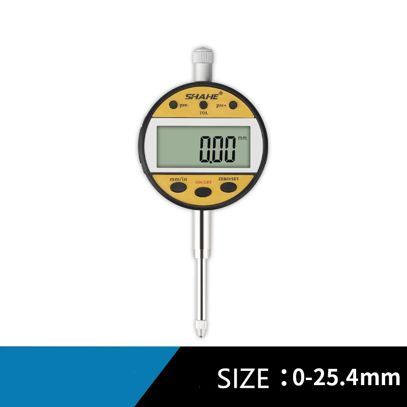 

0-12.7 mm 0.01 mm electronic digital indicator precision tools digital dial gauge digital dial indicator