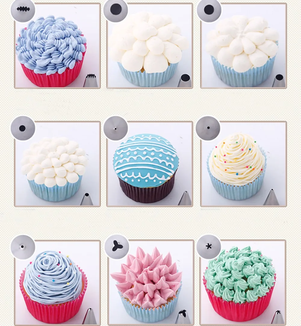 Nozzles Set Tool Dessert Decorators Cake Decorating Icing Piping