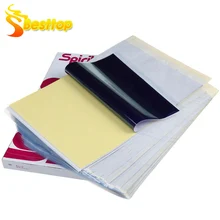 100 шт переводная бумага для тату поставки углеродная Термотрансферная Бумага Татуировка копия трафарета отслеживание аксессуар для ведения записей