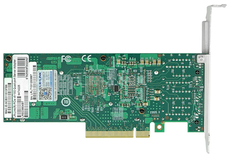 LREC9804BT Intel XL710 PCIe v3.0 x8 10Gbps Quad-port Copper Ethernet Server Adapter (4 x RJ45)-4