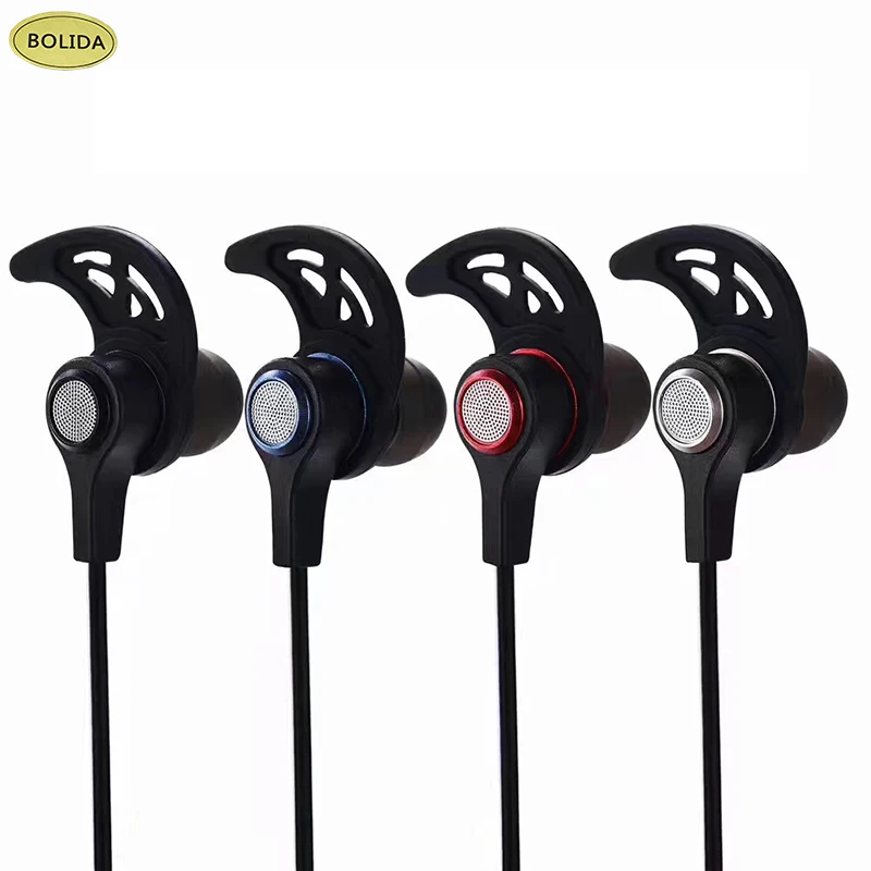 

Bolida Sports Bluetooth Earphones Stereo wireless headset 4.1 wireless headphones Microphone Noise-cancelling Earbud