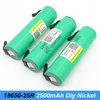 18650 battery inr18650 25r 20a 2500mAh with strips soldered for battery screwdriver for turmera 18650 drill screwdriver battery ► Photo 2/6