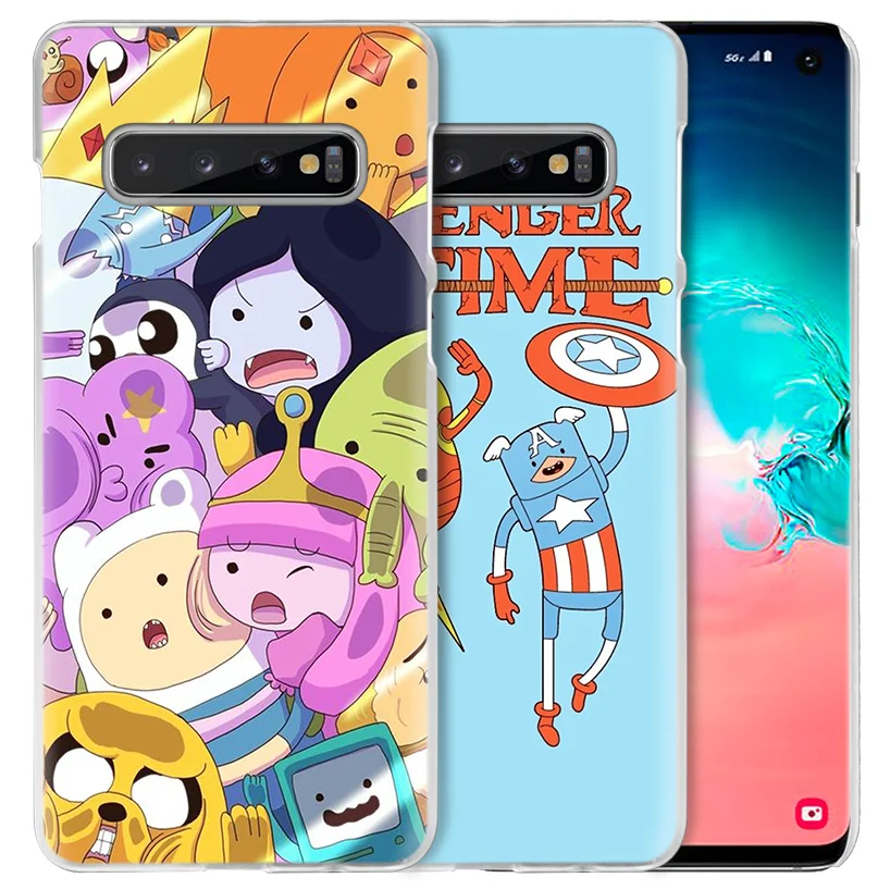 Из мультфильма «Время приключений» чехол для samsung Galaxy S10 5G S10e S9 S8 M30 M20 M10 J4 J6 плюс J8 Note 8 9 чистой твёрдой ПВХ-чехол для телефона чехол