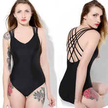 Пикантные Слитные купальники для будущих мам костюм черный высокий разрез swimmming купальник Женские стринги назад Кружево up string высокое качество, безопасность Пляж купальный костюм