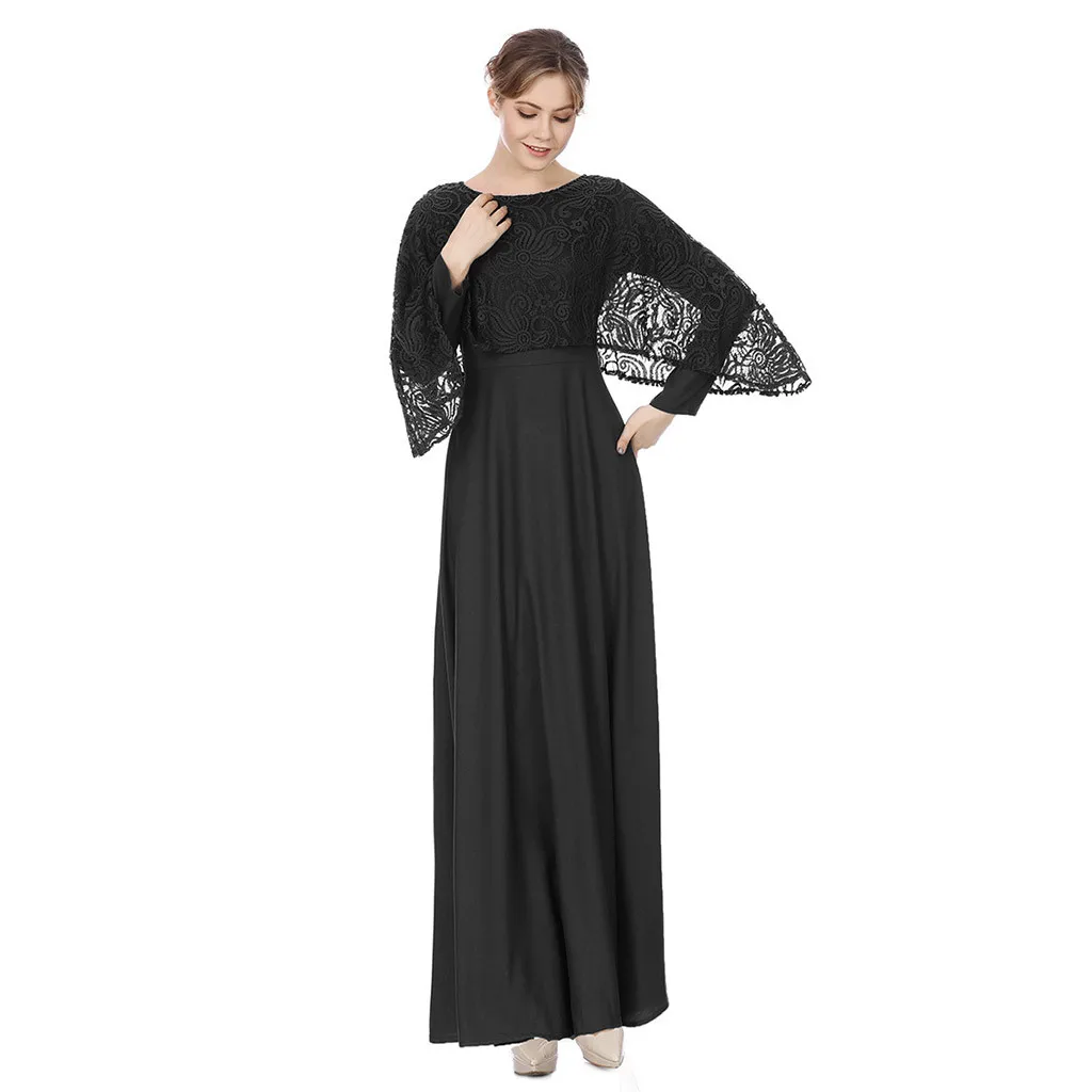 Кружевное кимоно abaya, женская одежда большого размера, Национальный Ветер, халаты, abaya femme, длинная юбка, платье, кафтан для женщин# G9+ 1