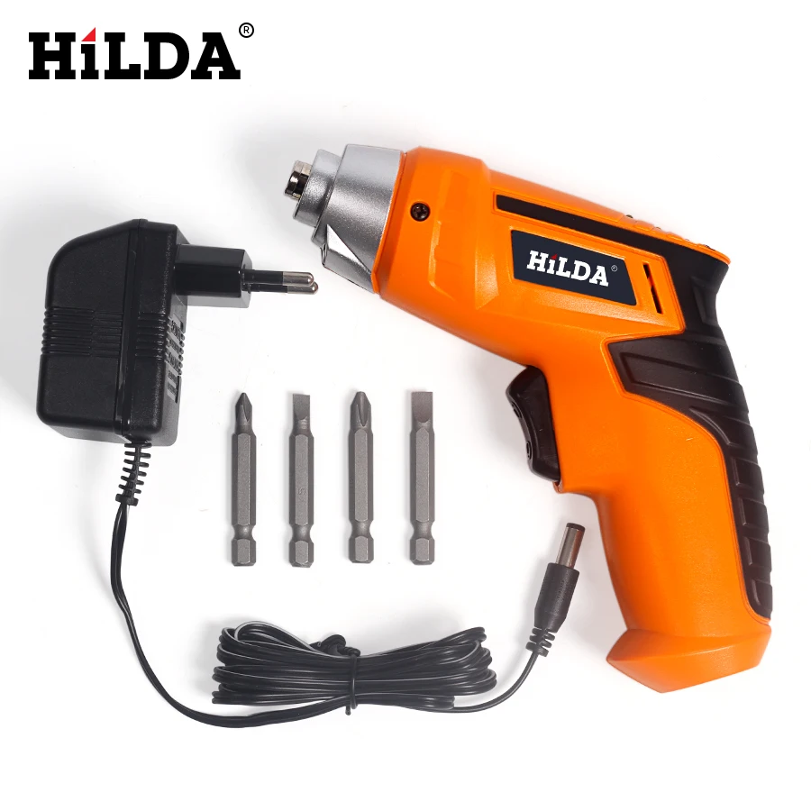 HILDA 4,8 V Ni-Cd светодиодный светильник Аккумуляторный Электрический шуруповерт бытовые многофункциональные электрические сверла инструменты