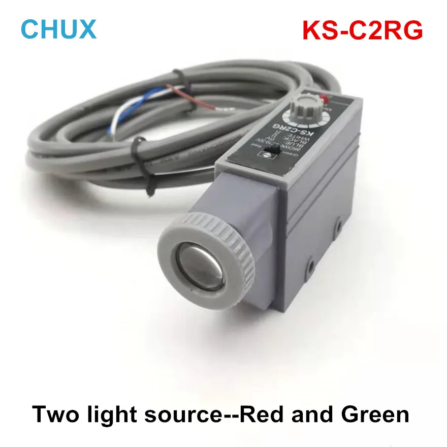 Sensores Ks-c2rg Vermelho Verde Duas Fontes de Luz Olho Código Interruptor Cor Marca