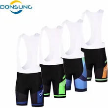Donsung езда на велосипеде нагрудник шорты для женщин для мужчин Велоспорт короткие гель Велосипедный спорт нижняя одежда удобные дышащие 3D мягкий MTB горны