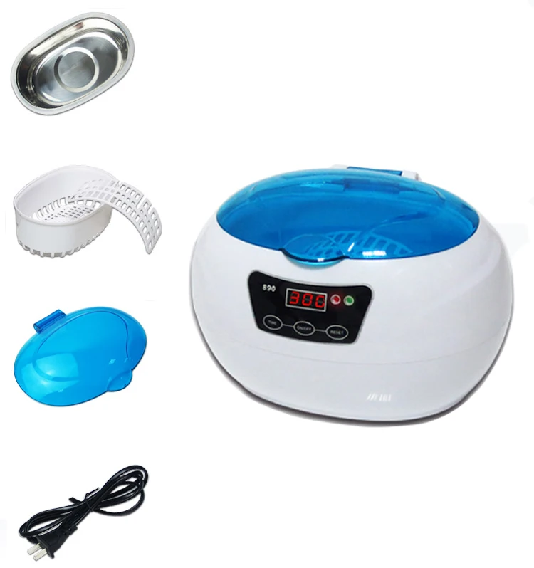 Ultrasonic Sterilizer Pot Salon Nail Tattoo Clean Metal