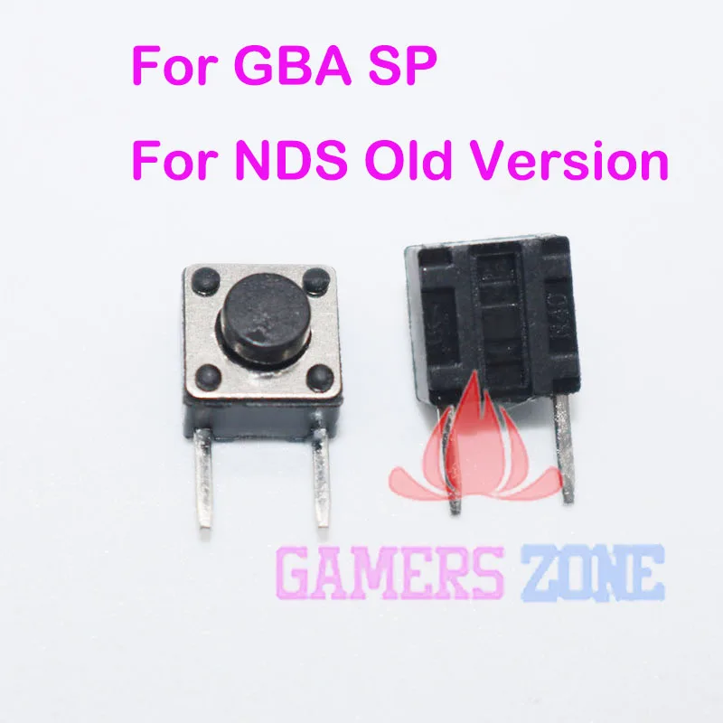 500 шт. запасной Ремонт для GBA SP L/R Buttonss Переключатель часть Nintendo DS NDS старая версия