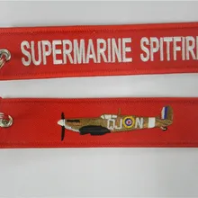 Supermarine Spitfire Ткань брелок Авиации Теги