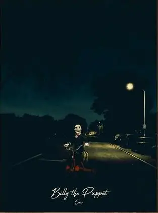 Billy the Puppet художественный Настенный декор Шелковый печатный плакат|Рисование и