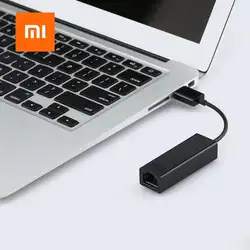 Xiaomi wifi usb-адаптер 2,0 к RJ45 Ethernet адаптер Сетевая карта Проводная сетевая карта для медиаплеер Xiaomi 3