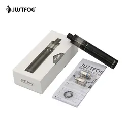 Оригинальный justfog fog1 Starter Kit с 1500 мАч встроенный Батарея 1.99 мл VAPE ручка Стиль сигареты туман 1 распылитель e сигареты