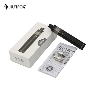 

Original JUSTFOG FOG1 Starter Kit with 1500mah built-in Battery 1.99ml Vape Pen Style Clearomizer Fog 1 Atomizer E Cigarette