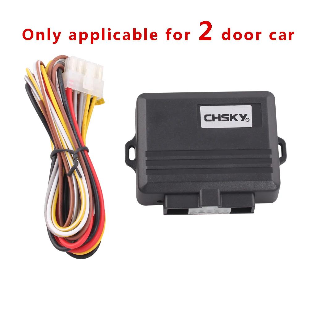 CHSKY Универсальный Автомобильный электростеклоподъемник для 2 дверей, система охранной сигнализации, защита для автомобиля