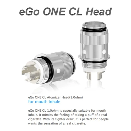 Запасной атомайзер Joyetech eGo ONE 1 0 Ом 10 шт. головки катушки для Tank|coil head|replacement coil headcoil