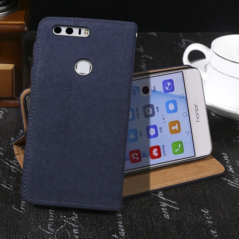 Флип-чехол для huawei Honor 8, кожаный кошелек Подставка Сумка для coque huawei Honor 8, защитный чехол для телефона, чехол для задней кожи