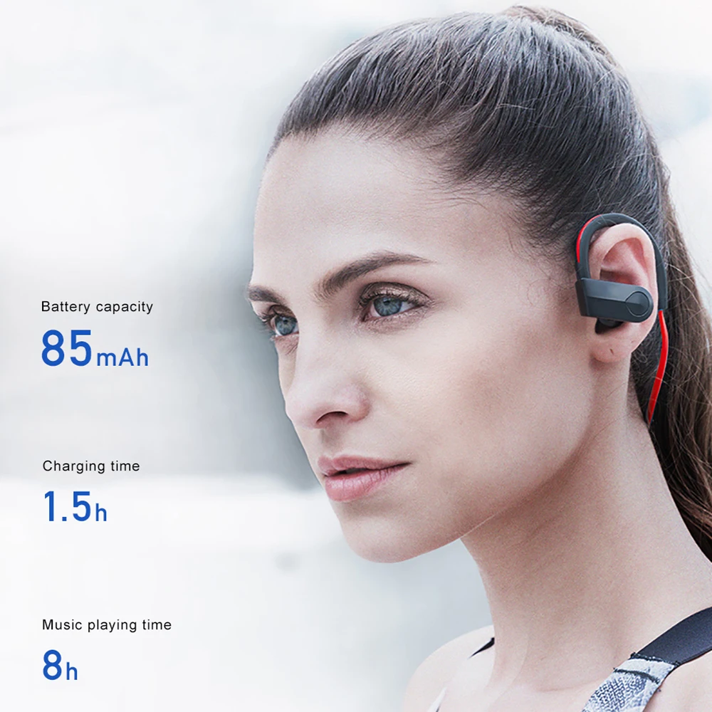 K98 Wireless Headphones Bluetooth Earphone Sport Running Wireless Earphones Stereo headphone Headset with mic for iPhone Xiaomi