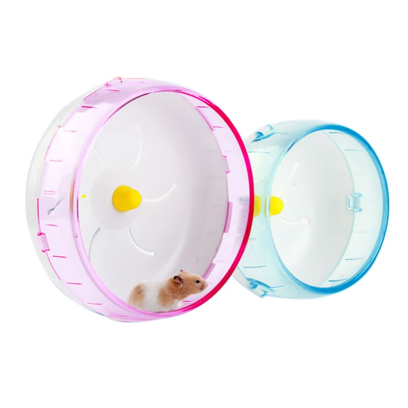 

Exercise Wheel Hamster Running Disc Toy Silent Rotatory Jogging Wheel Pet Sports Wheel Toys Pet Hamster Flying Saucer Accessory