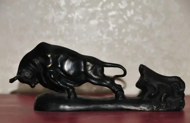 

Bronze statue copper Topnew mark of cattle business gift