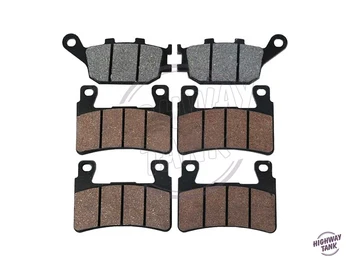 

6 Pcs Motorcycle Front & Rear Disc Brake Pads Brake Disks Case for HONDA CBR600RR 600RR 2003 2004
