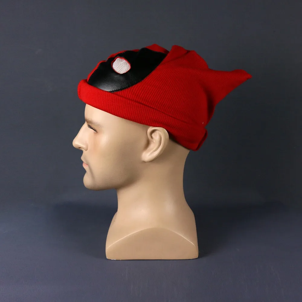 New Marvel Superhero Deadpool Mask Breathable Fabric Faux Leather Full Face Mask Halloween Cosplay Prop (7)