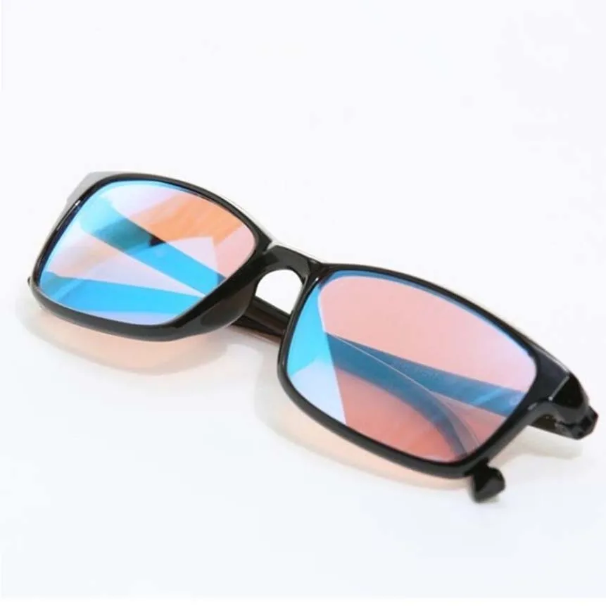 Baratos 2019 nuevas gafas de daltonismo rojo verde Color ciego corrector HD gafas mujeres hombres gafas de conductor de prueba de daltonismo