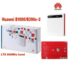 VODAFONE LTE B1000 WIRELESS ROUTER / HUAWEI B390S-2 -WLAN+4x LAN+2pcs 4g antenna