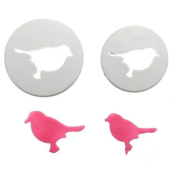 AgateDeal 2pcs Bird Cake Moulds Fondant Decorating Tools |