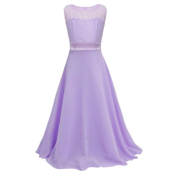 

2020 Summer Long Evening Princess Dress Girls Costume Kids Dresses For Girls Children Party And Wedding Dress 10 12 Year LP-219