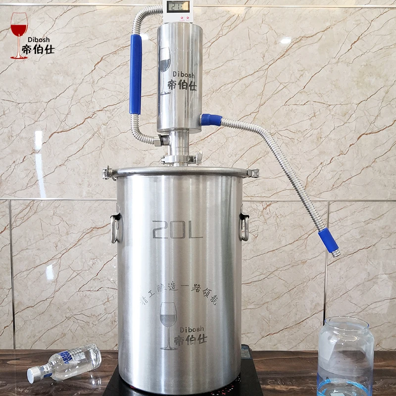 

304/316 Stainless Steel Household Small Brewing Machine Steamed Red Wine Equipment Automatic Pure Distiller