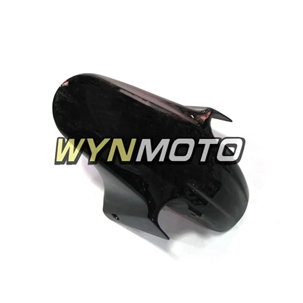 Мотоцикл обтекатель корпусов для HONDA CBR600F4i 2001 2002 2003 ABS Пластик инъекций черный глянец зеленое пламя Полный капоты